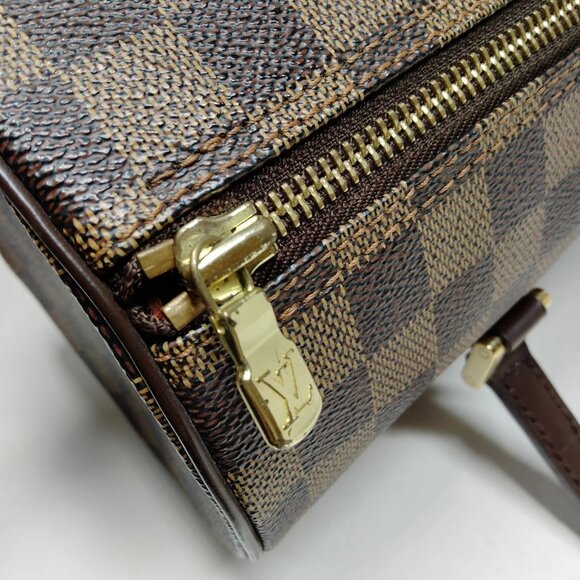 Louis Vuitton Papillon 30 Damier Ebene Handbag - Picture 9 of 12